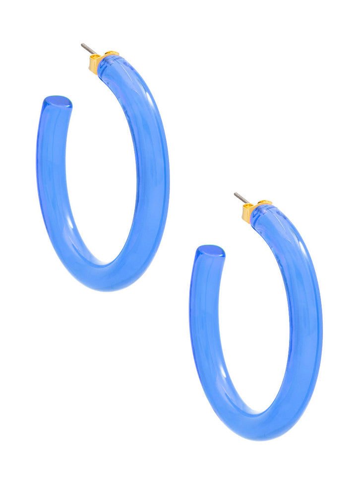 Amber Hoop | Blue
