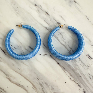 Bermuda Hoops | Blue