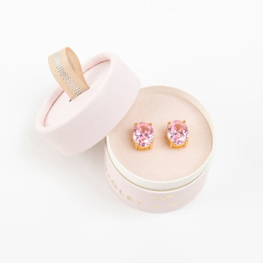 Mia Studs | Pink