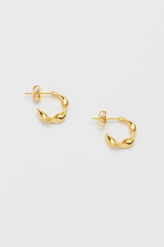 Twist Hoop Earrings