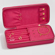 Sleek Flat Jewelry Box | Hot Pink