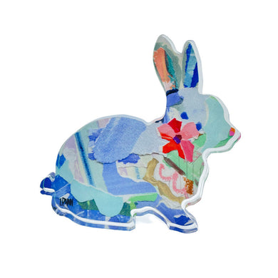 Acrylic Bunny | Blue