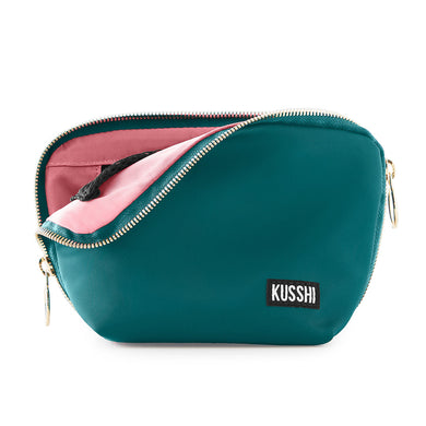 Kusshi Everyday Makeup Bag | Jade + Blush