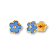 Blue Flowers Earrings