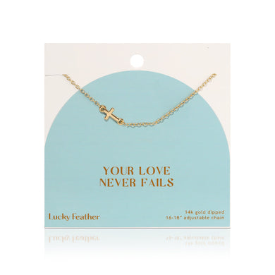 Faith Necklace | Your Love Never Fails