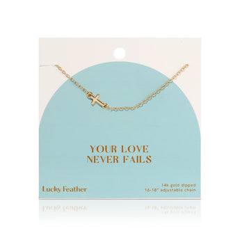 Faith Necklace | Your Love Never Fails