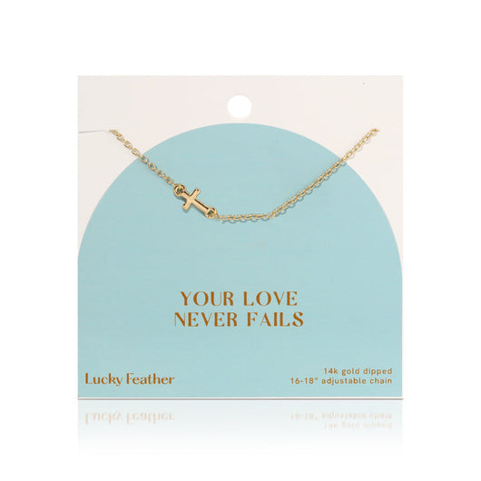 Faith Necklace | Your Love Never Fails