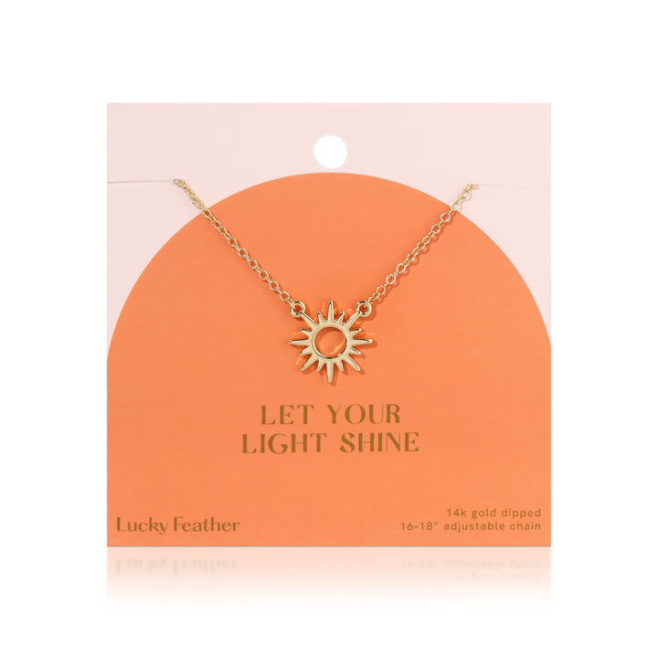 Faith Necklace | Let Your Light Shine