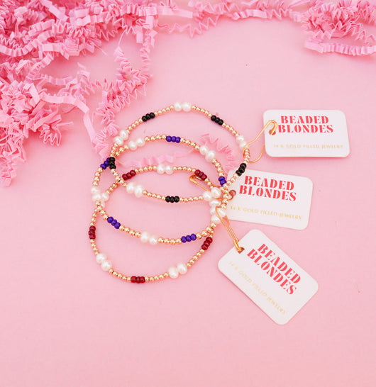 Poppi Bracelet | Maroon