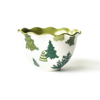 Fir Forest Ruffle Bowl | Small