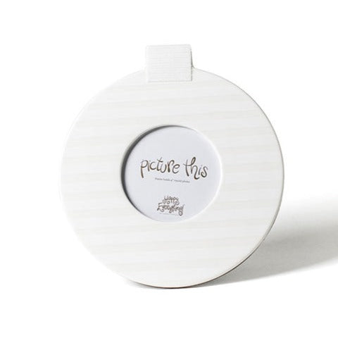 Mini Round Frame | White
