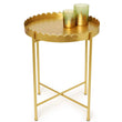 Gold Scallop Table
