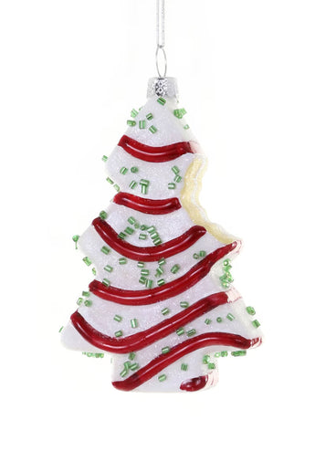 Christmas Tree Cake 2 Ornament