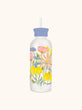 Springtime Blooms Glass Water Bottle