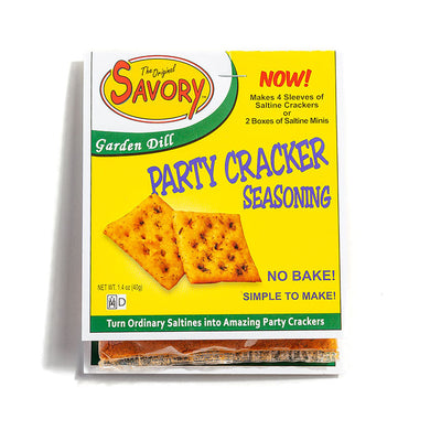 The Original Savory Party Cracker | Garden Dill