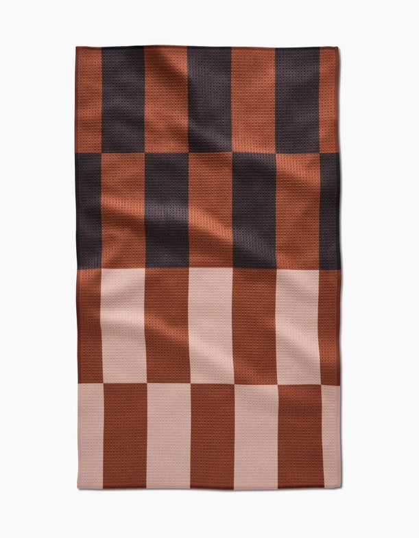 Geometry Kitchen Towel | Cabin Plaid