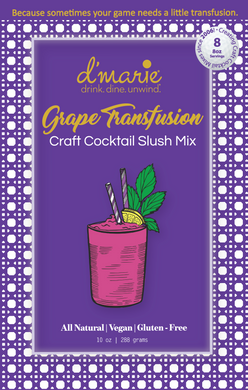 Cocktail Slush Mix • Grape Transfusion