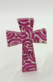 Bright Cross Large | Rose