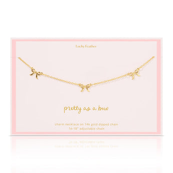 Beautiful Bows 3 Bow Necklace
