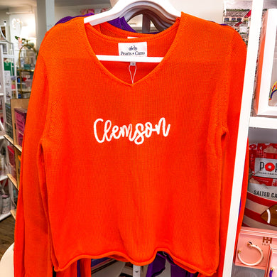 Clemson Sweater | Orange