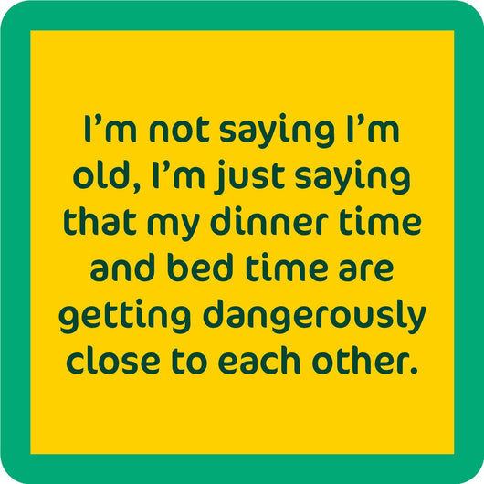 Drinks on Me Coaster | Dinner Time