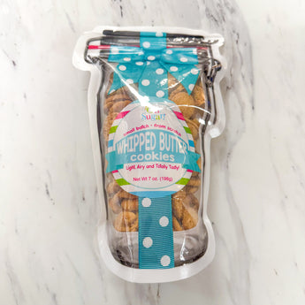 Whipped Butter Cookies | Mason Jar Pouch