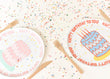 Happy Birthday Dinner Plate | Blue