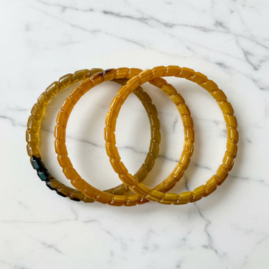 Rope Twist Bangle Set