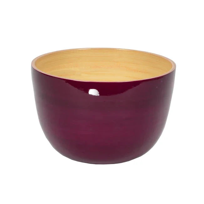 Bamboo Snack Bowl | Blackberry