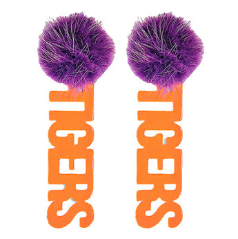 Pom Pom Earrings