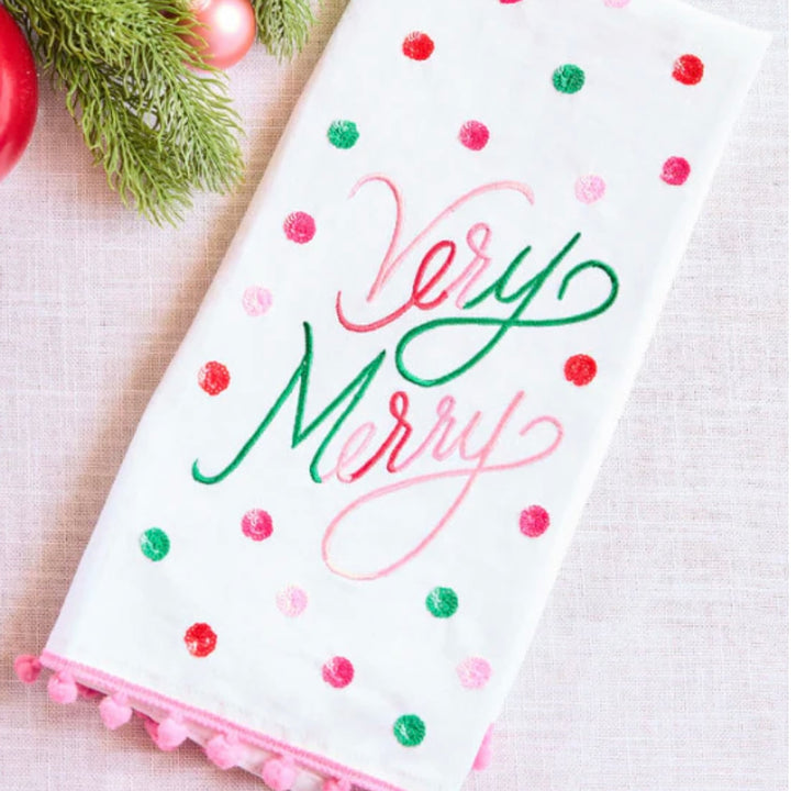 Very Merry Tea Towel