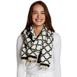 Black and White Scarf