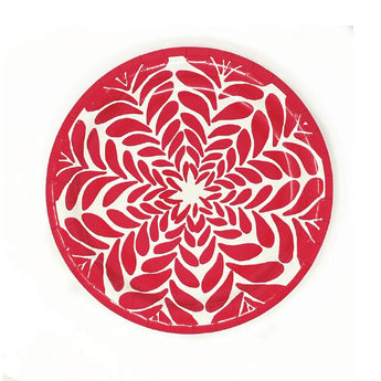 Red Paper Plates