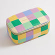 Mini Jewelry Box | Checkerboard Print