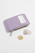 Card Purse | Lilac Saffiano