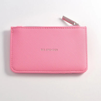 Card Purse | Pink Saffiano