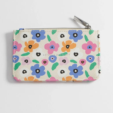 Card Purse | Simple Floral Print