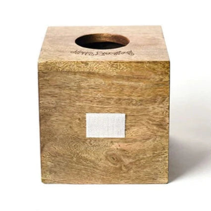 Wood Tissue Box | Square