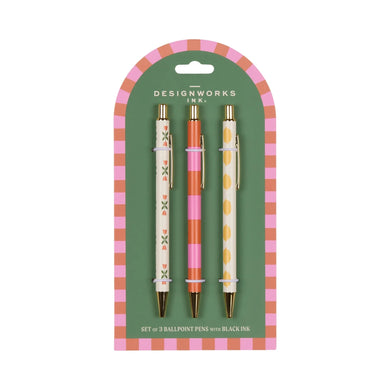 Fruits + Florals Pen Set