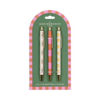 Fruits + Florals Pen Set