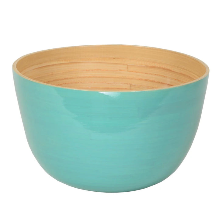 Bamboo Mixing Bowl | Light Blue