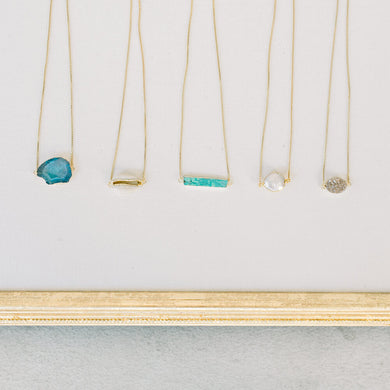 Grit & Grace Bolo Necklace | Agate