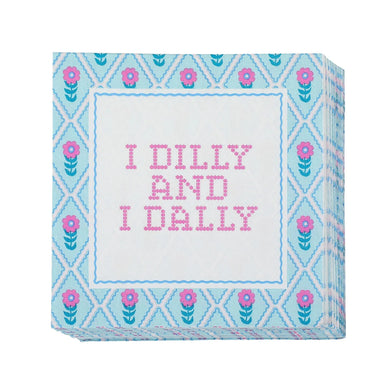 Party Napkins • I Dilly and I Dally