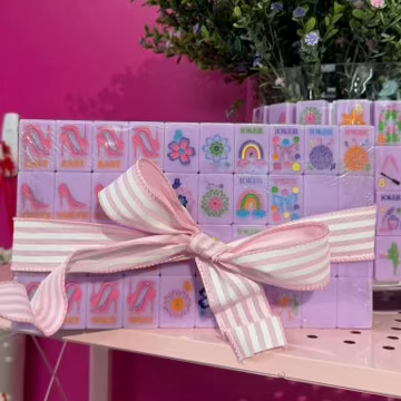 The Girly Mahjong Tiles | Lilac