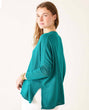 Catalina V-Neck Sweater l Teal
