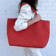 Parker Oversized Tote | Burnt Orange