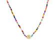 Kids Initially Colored Necklace