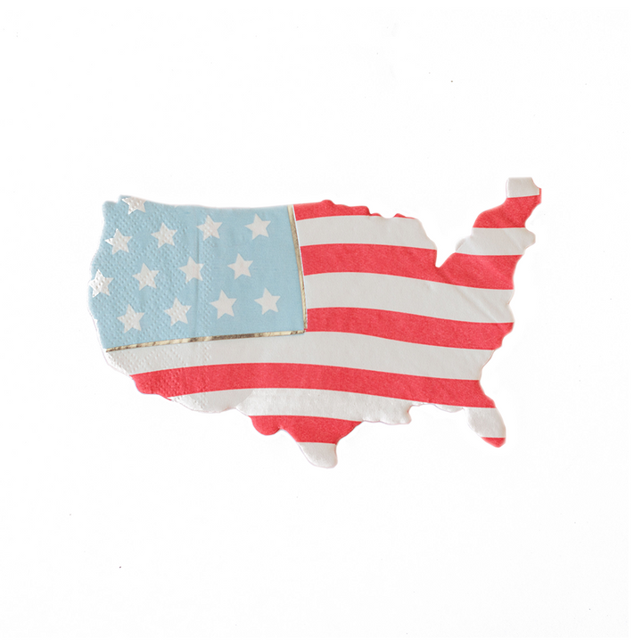 ‘Merica Die Cut Napkins