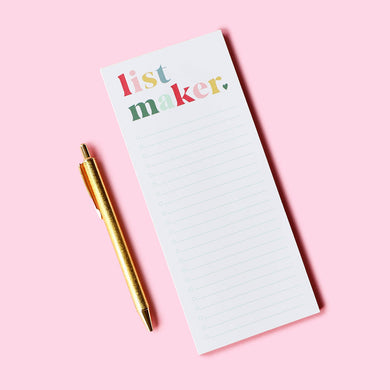 List Maker Notepad | Holiday