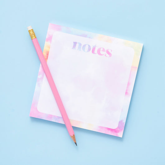 Tie Dye Notepad